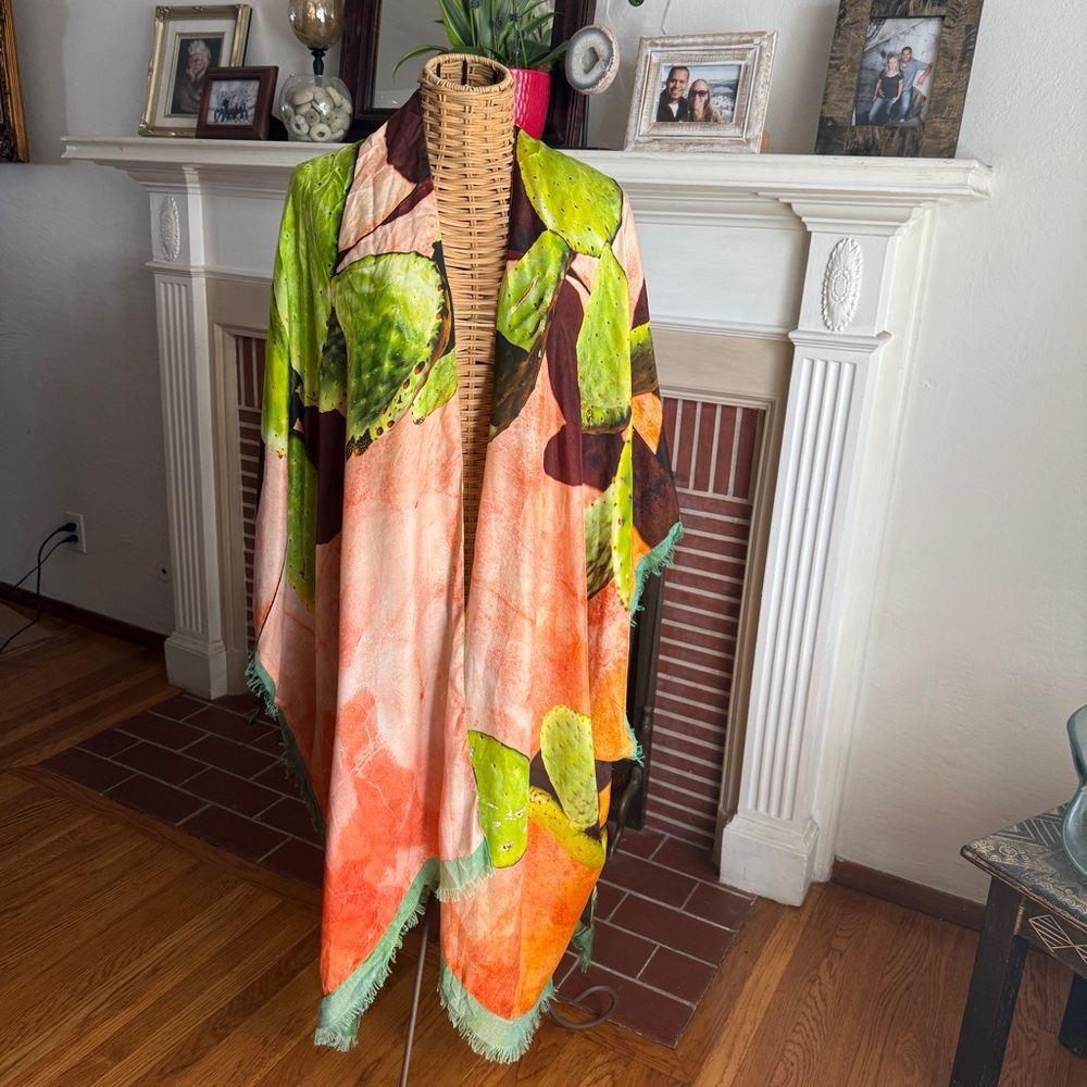 Mason Passage silk modal coverup luxury reversible kimono